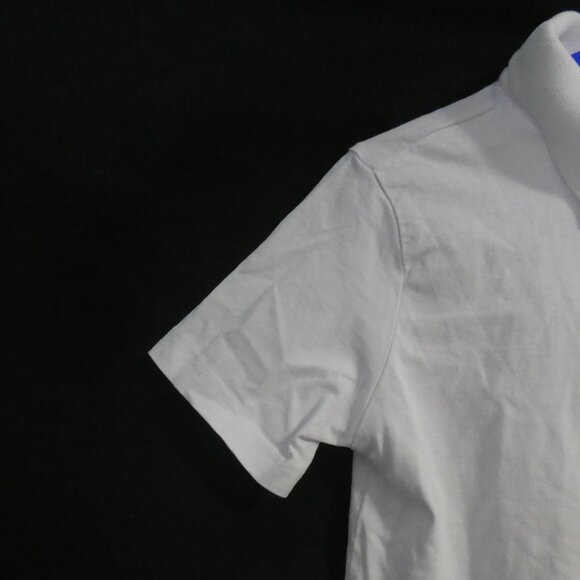 H&M | size 8-10 years | White Short Sleeve Polo Shirt | 100% Cotton - Picture 3 of 12